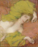 アマン＝ジャン　≪　Faniente ≫　1895頃　｜　オルセー美術館